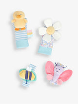 Next JoJo Maman Bébé Down by the River Wrist and Ankle Rattle Set- Buy online at McGrocer