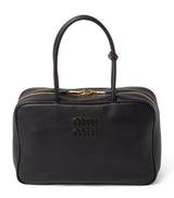 Harrods Miu Miu Leather Beau Shoulder Bag- Buy online at McGrocer