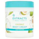 Superdrug Extracts Coconut Body Cream 475ml GOODS Superdrug