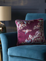 Next Laurence Llewelyn-Bowen Pink Birdity Absurdity Filled Cushion- Buy online at McGrocer
