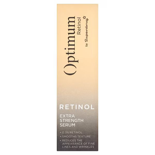 Optimum Retinol Serum Extra Strength 0.3% 30ml, imported from the UK