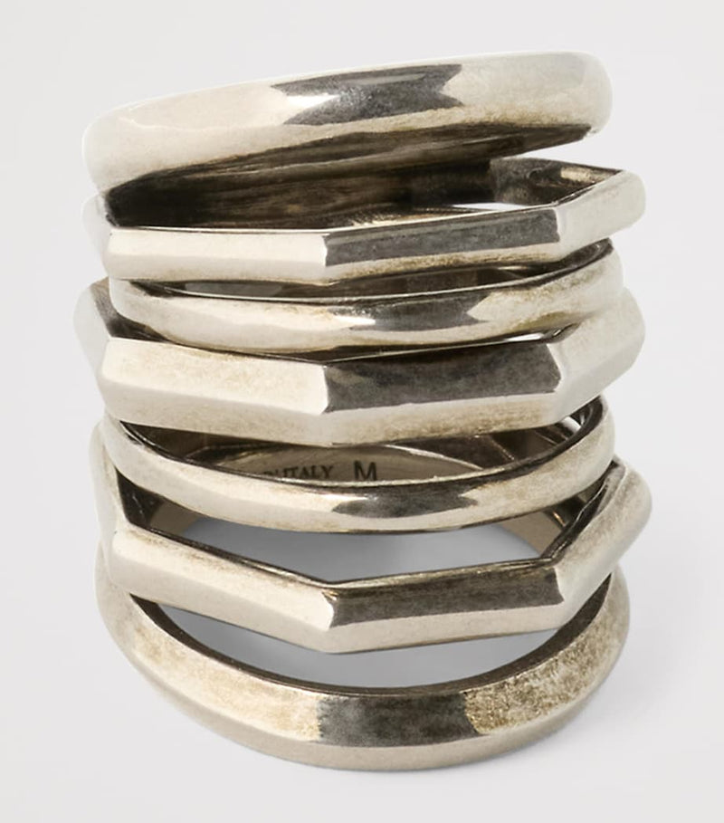 Ralph Lauren antiqued silver Orbit ring, imported from the UK