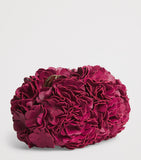 Chloé floral plissé leather shoulder bag (British brand)