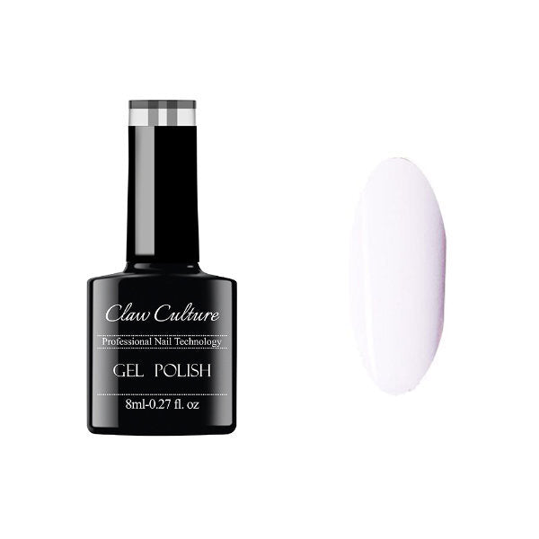 Claw Culture Blush White gel nail polish 8ml - British product