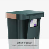 Simplehuman pedal bin hybrid 45 litre - British product