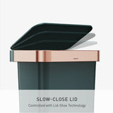 Simplehuman pedal bin hybrid 45 litre - British product