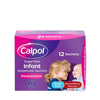Calpol Sugar Free Infant Suspension Sachets Strawberry 12s - British product