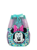 Minnie Mouse swim bag tropical print pink mesh 40cm - British product