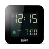 Braun travel alarm clock digital display - British product