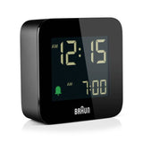 Braun travel alarm clock digital display - British product