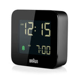 Braun travel alarm clock digital display - British product