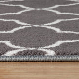 Argos Home trellis grey cut pile runner 66x200cm (British brand)