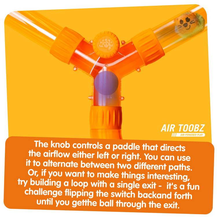 Fat Brain Toys Air Toobz Switch Accessory - British product