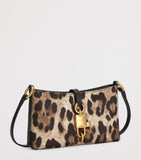 Dolce&Gabbana leopard print lock shoulder bag (British brand)