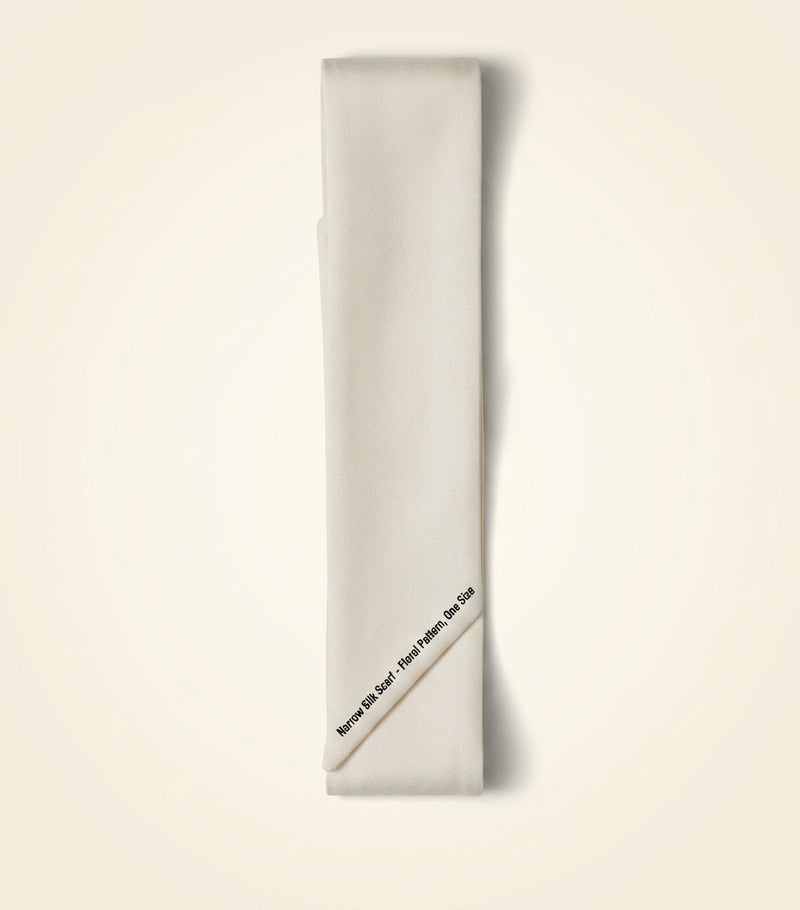 Prada silk skinny scarf 85cm - British product