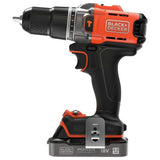 Black+Decker 18V cordless hammer drill, imported from the UK