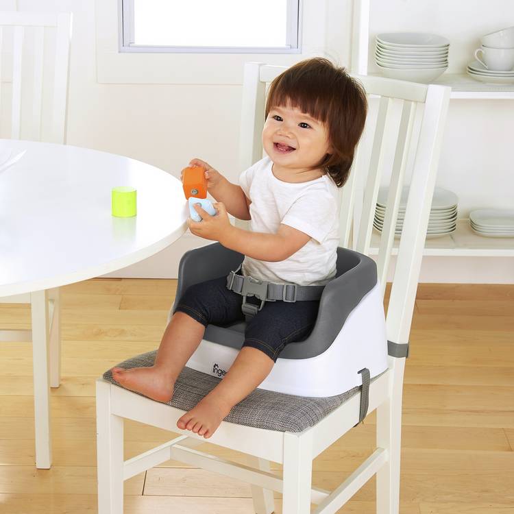 Ingenuity SmartClean toddler booster seat slate (British brand)