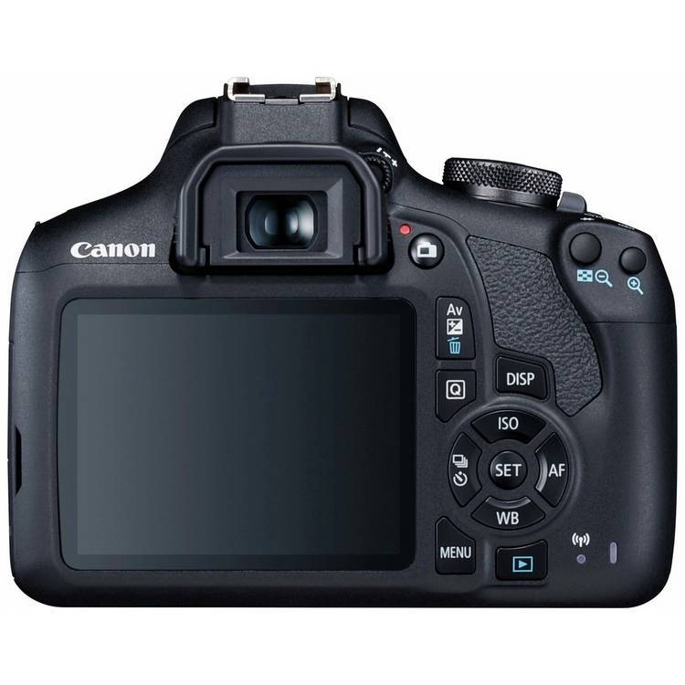 Canon EOS 2000D DSLR camera lens starter kit - British product