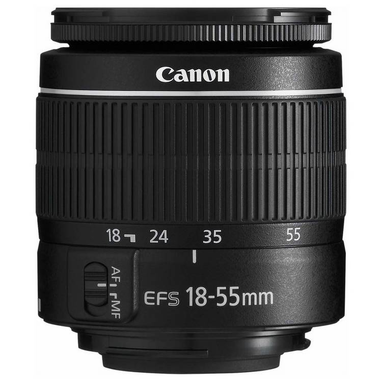 Canon EOS 2000D DSLR camera lens starter kit - British product
