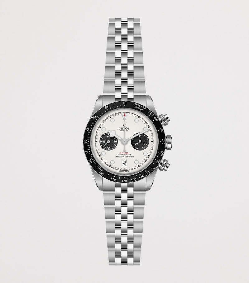 TUDOR Black Bay Chrono stainless steel watch 41mm (British brand)