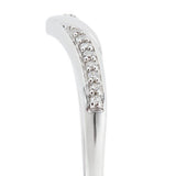 Revere diamond wedding band 9ct white gold 0.05ct, UK version