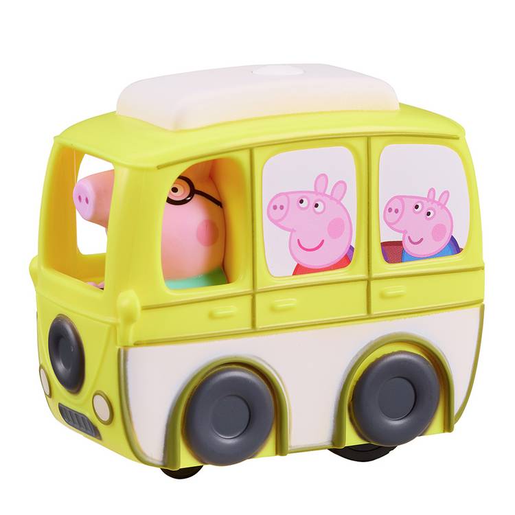 Peppa Pig Daddy Pig toy campervan motorised vehicle (British brand)