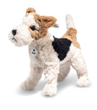 Steiff plush toy Foxy Fox Terrier 32cm, imported from the UK