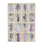 Cole & Son x Harrods Couture Carousel wallpaper lavender pearl, British brand