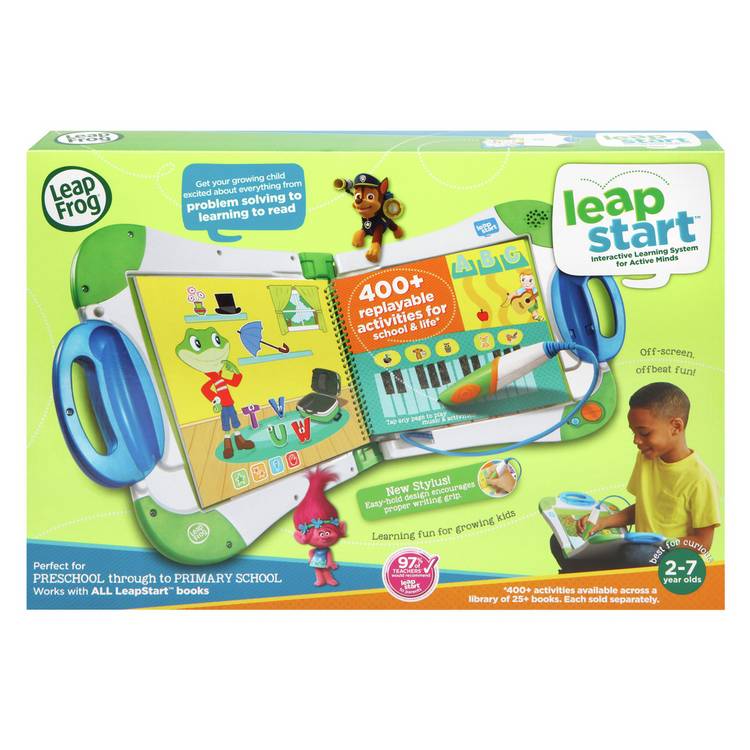 LeapFrog LeapStart green activity book system (British brand)