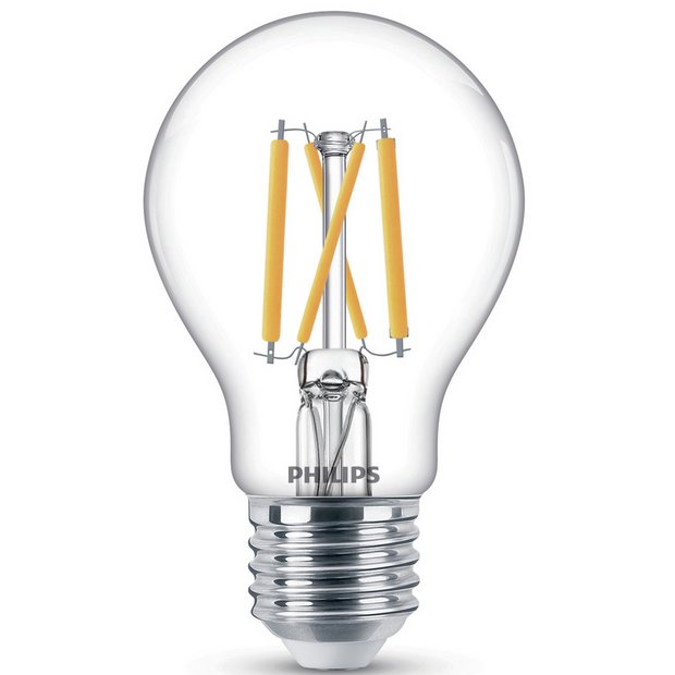 Philips 5W LED ES dimmable light bulb, imported from the UK