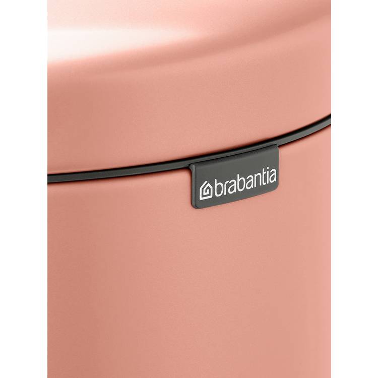 Brabantia NewIcon 5 litre pedal bin warm copper - British product