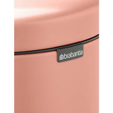 Brabantia NewIcon 5 litre pedal bin warm copper - British product
