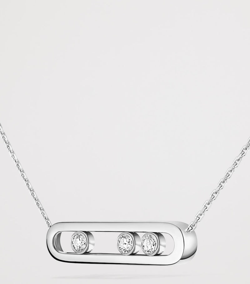 Messika Move Classique diamond necklace 0.30ct, UK version