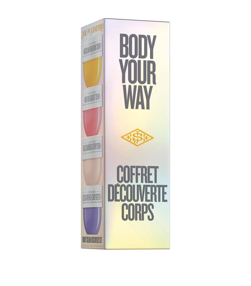Sol de Janeiro Your Body Your Way cream set 4x25ml, UK version