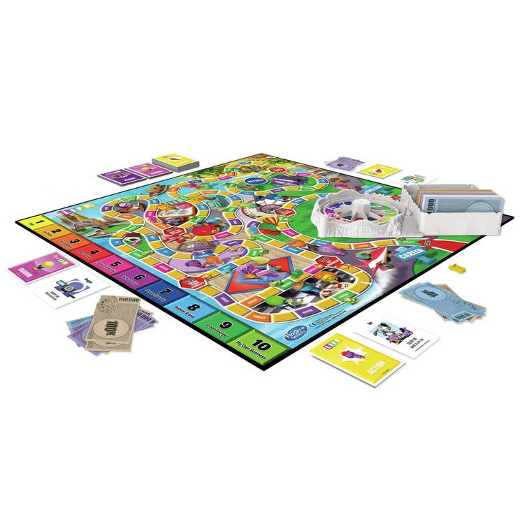 Hasbro Gaming Game of Life board game (British brand)