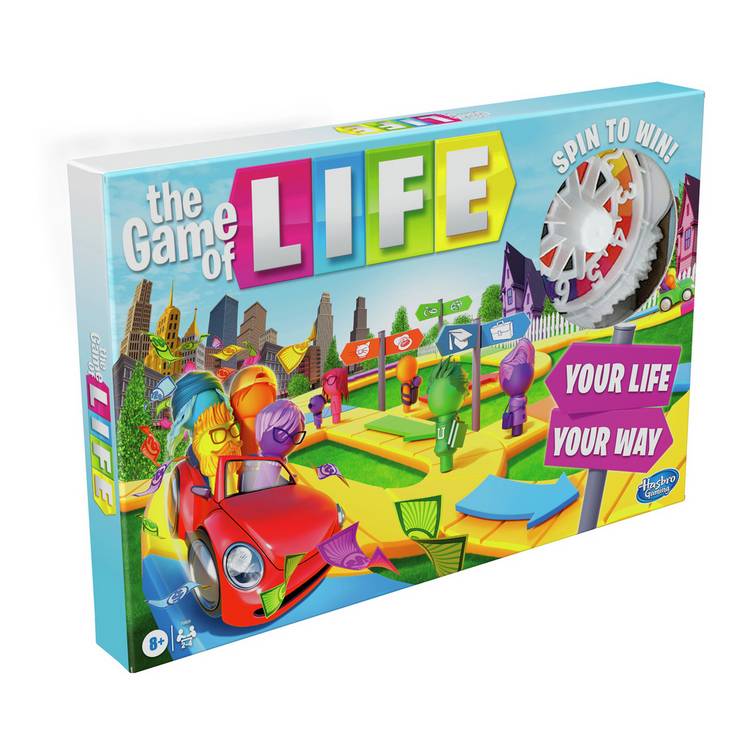 Hasbro Gaming Game of Life board game (British brand)