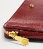 Harrods large pebbled leather pouch - British product