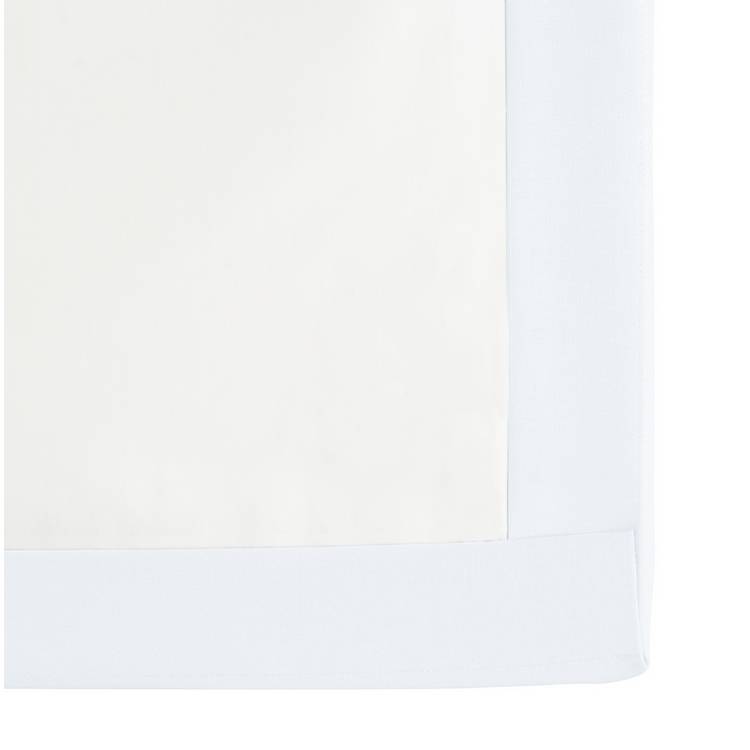 Habitat cotton rich flat sheet white single 180x260cm, UK version