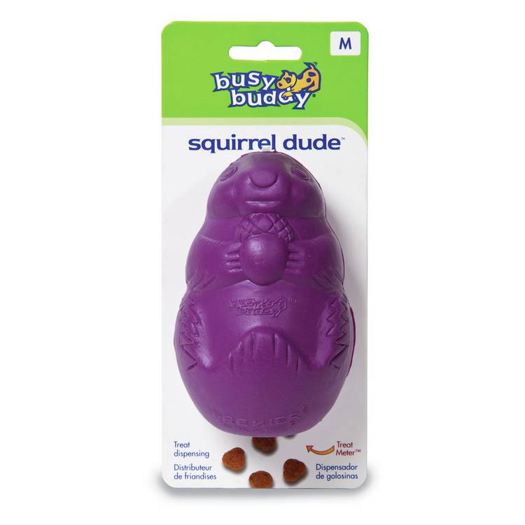 Best Buddy Squirrel Dude dog toy medium, UK version
