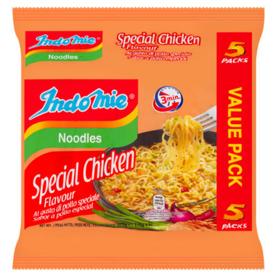 Indomie Indomie Noodles Special Chicken Flavour Value Pack 5 x 75g (375g)