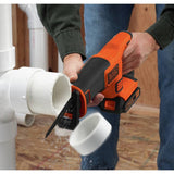 Black+Decker 18V cordless reciprocating saw (British brand)
