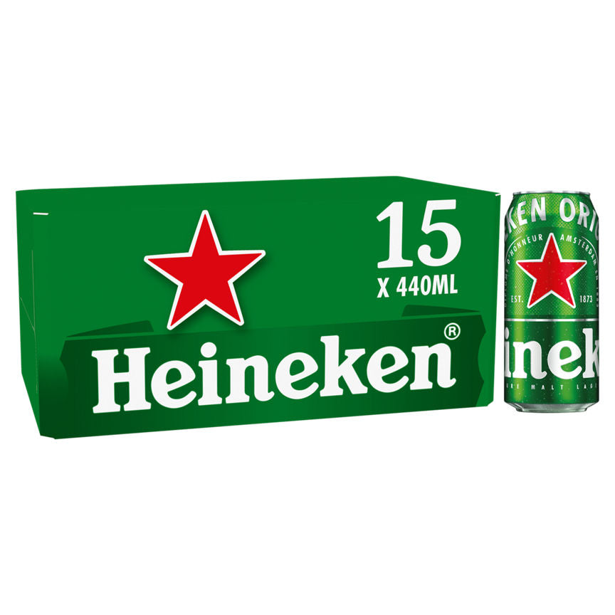 Heineken Premium Lager Beer Cans - McGrocer