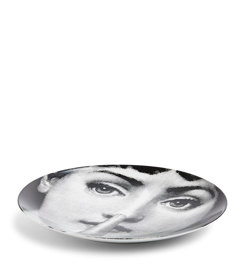 Fornasetti Tema e Variazioni No. 334 wall plate 26cm, imported from the UK