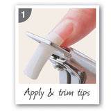 Rio quick dip acrylic nail extensions kit, imported from the UK