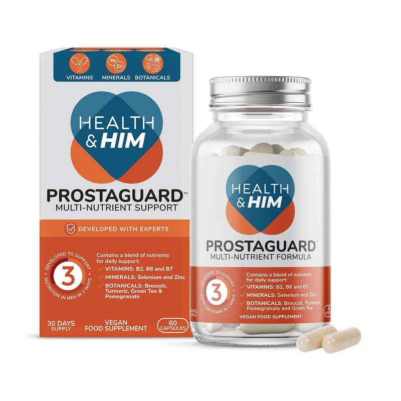 Health & Him Prostate Multi Nutrient Formula 60 Capsules, UK version