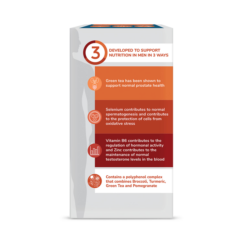 Health & Him Prostate Multi Nutrient Formula 60 Capsules, UK version