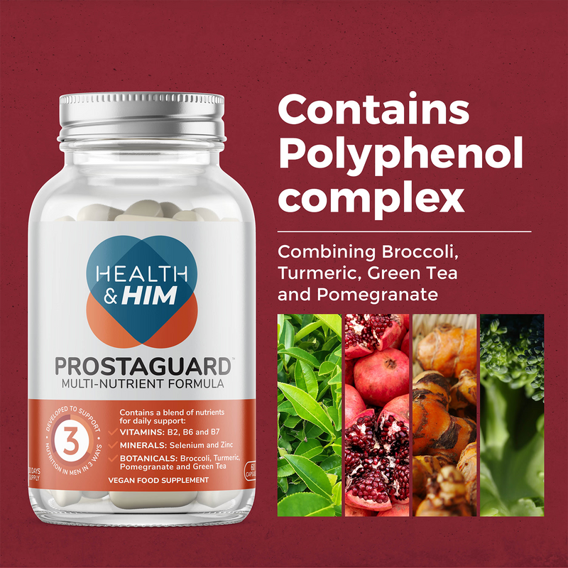 Health & Him Prostate Multi Nutrient Formula 60 Capsules, UK version