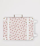 Olli Ella ladybug print See-Ya suitcase, imported from the UK