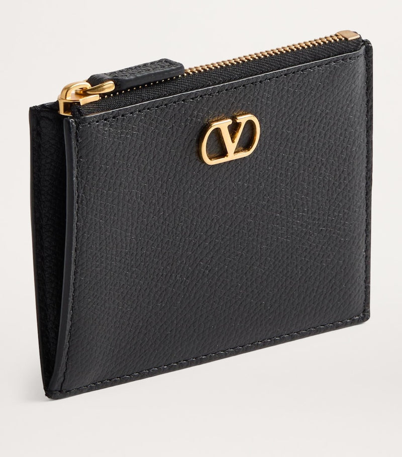 Valentino Garavani VLogo leather card holder - British product