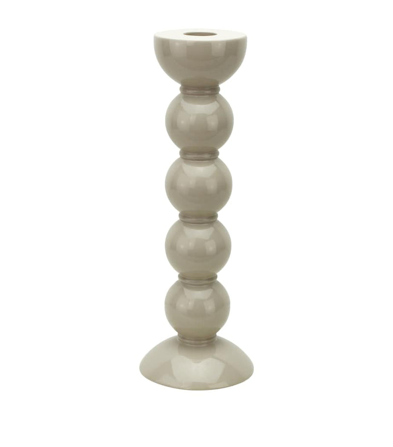 Addison Ross tall bobbin candlestick holder 24cm (British brand)